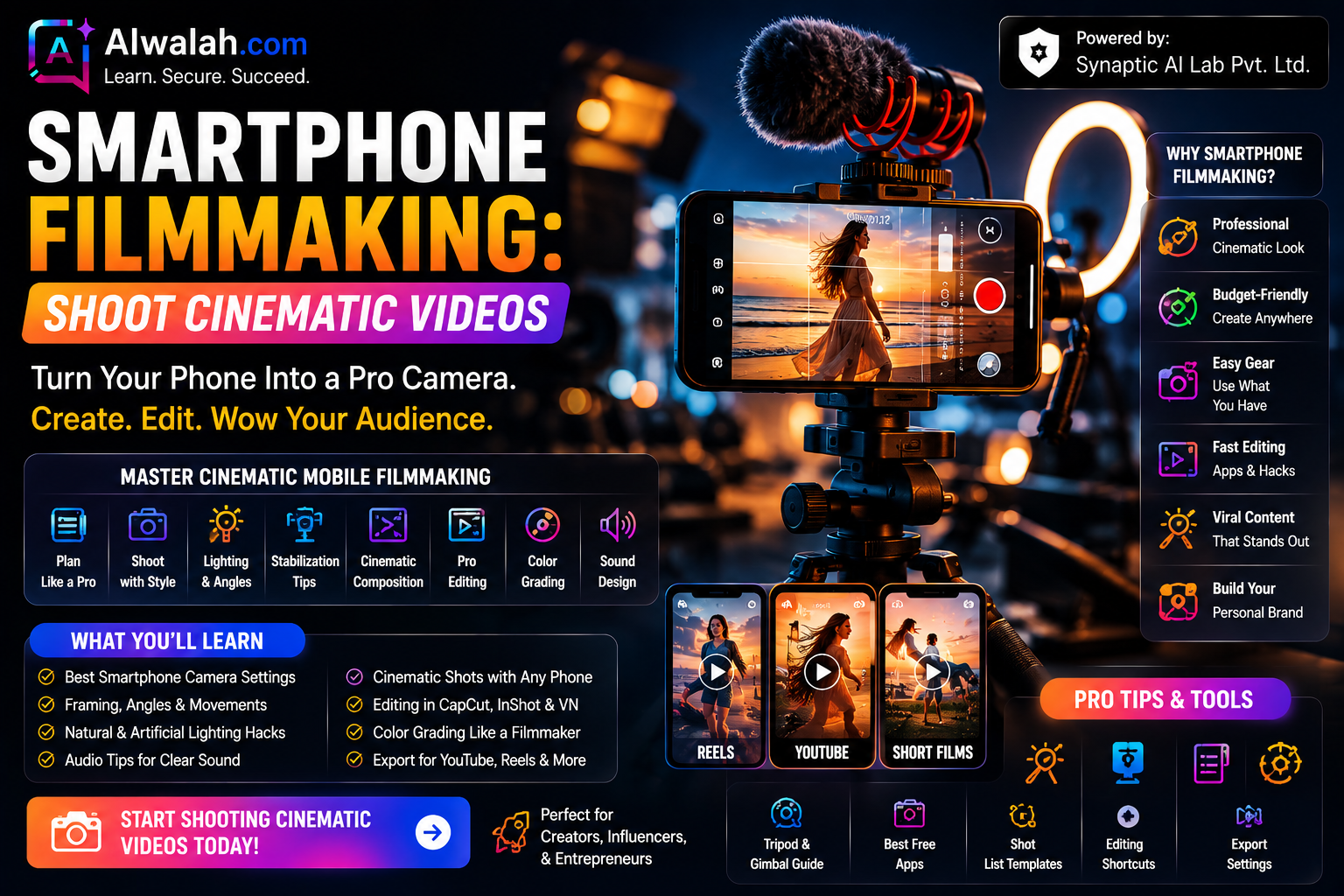 Smartphone Filmmaking: Shoot Cinematic Videos