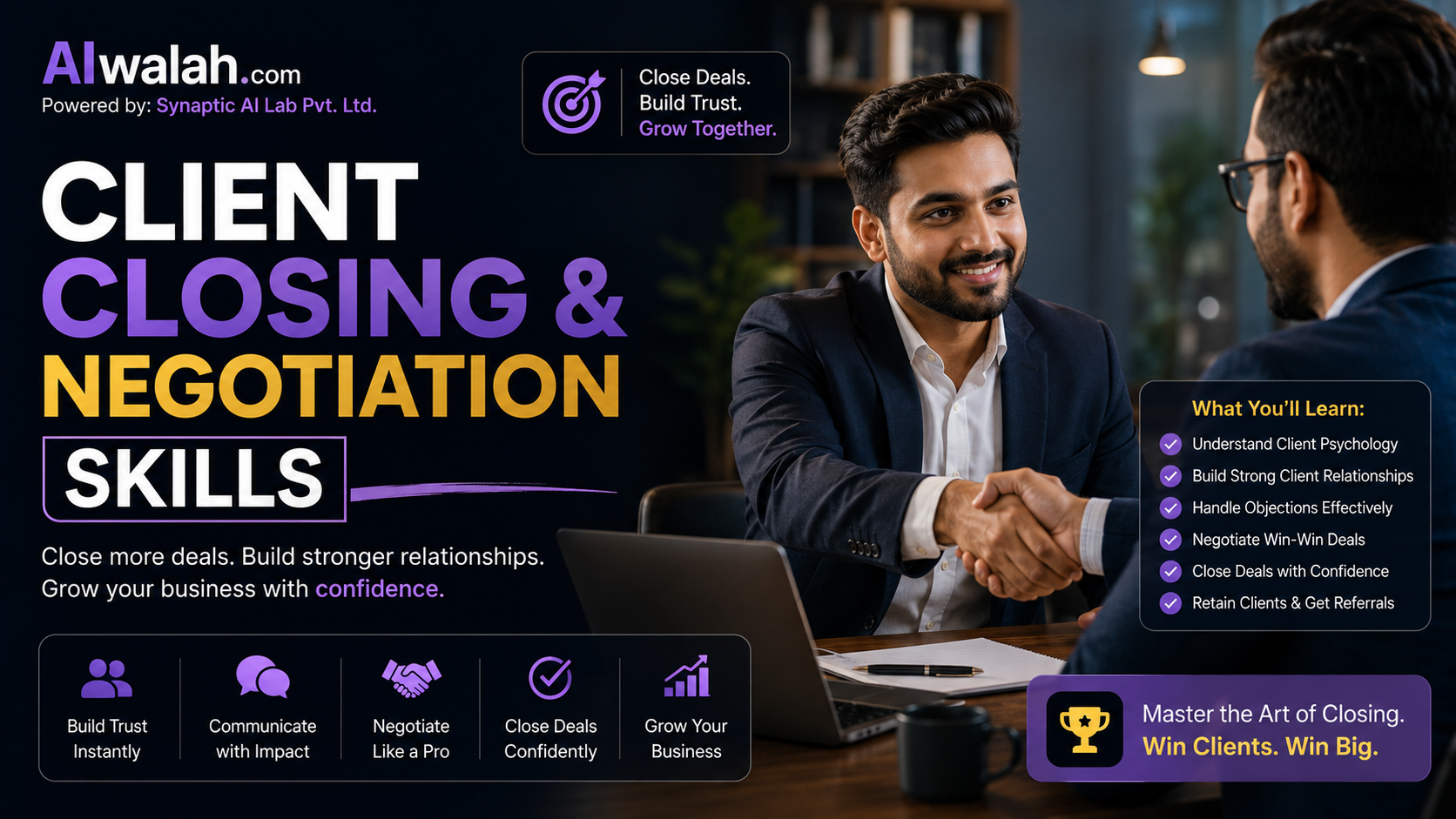 Client Closing &amp; Negotiation Skills