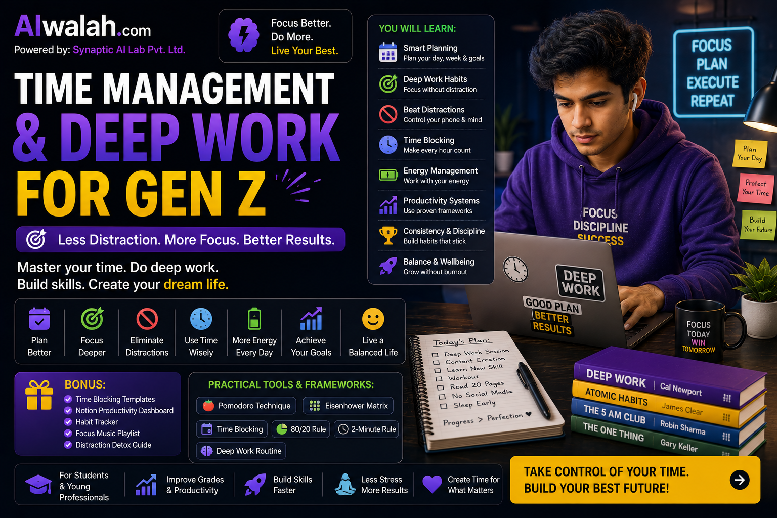 Time Management &amp; Deep Work for Gen Z