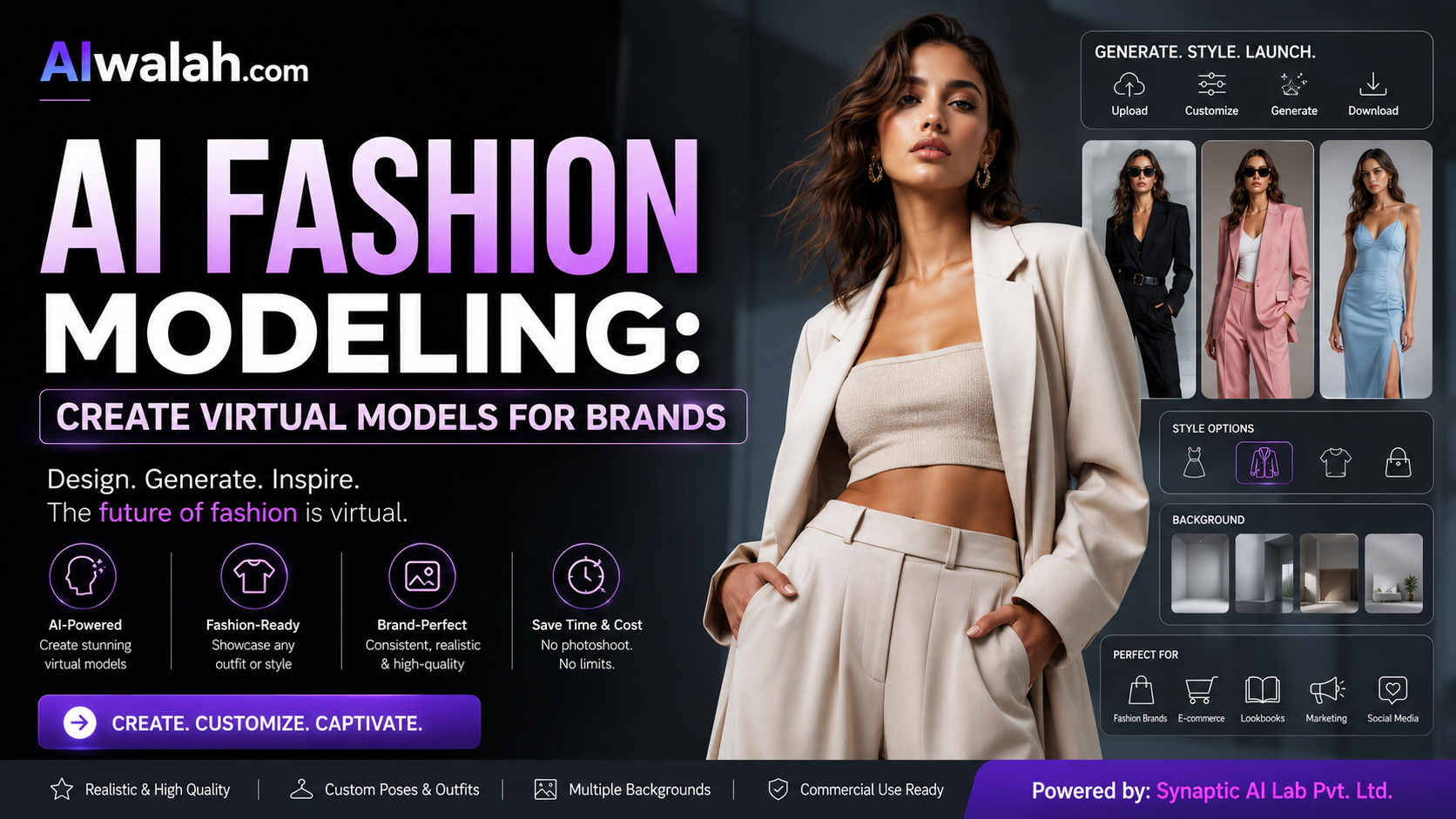 AI Fashion Modeling: Create Virtual Models for Brands