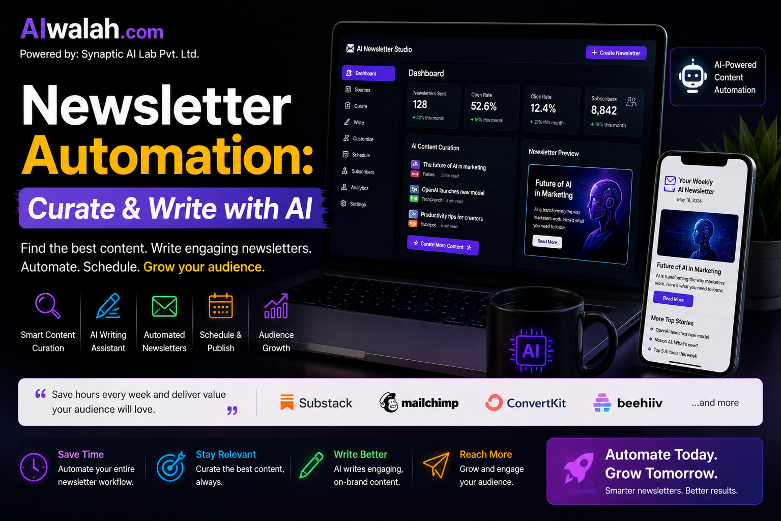 Newsletter Automation: Curate &amp; Write with AI
