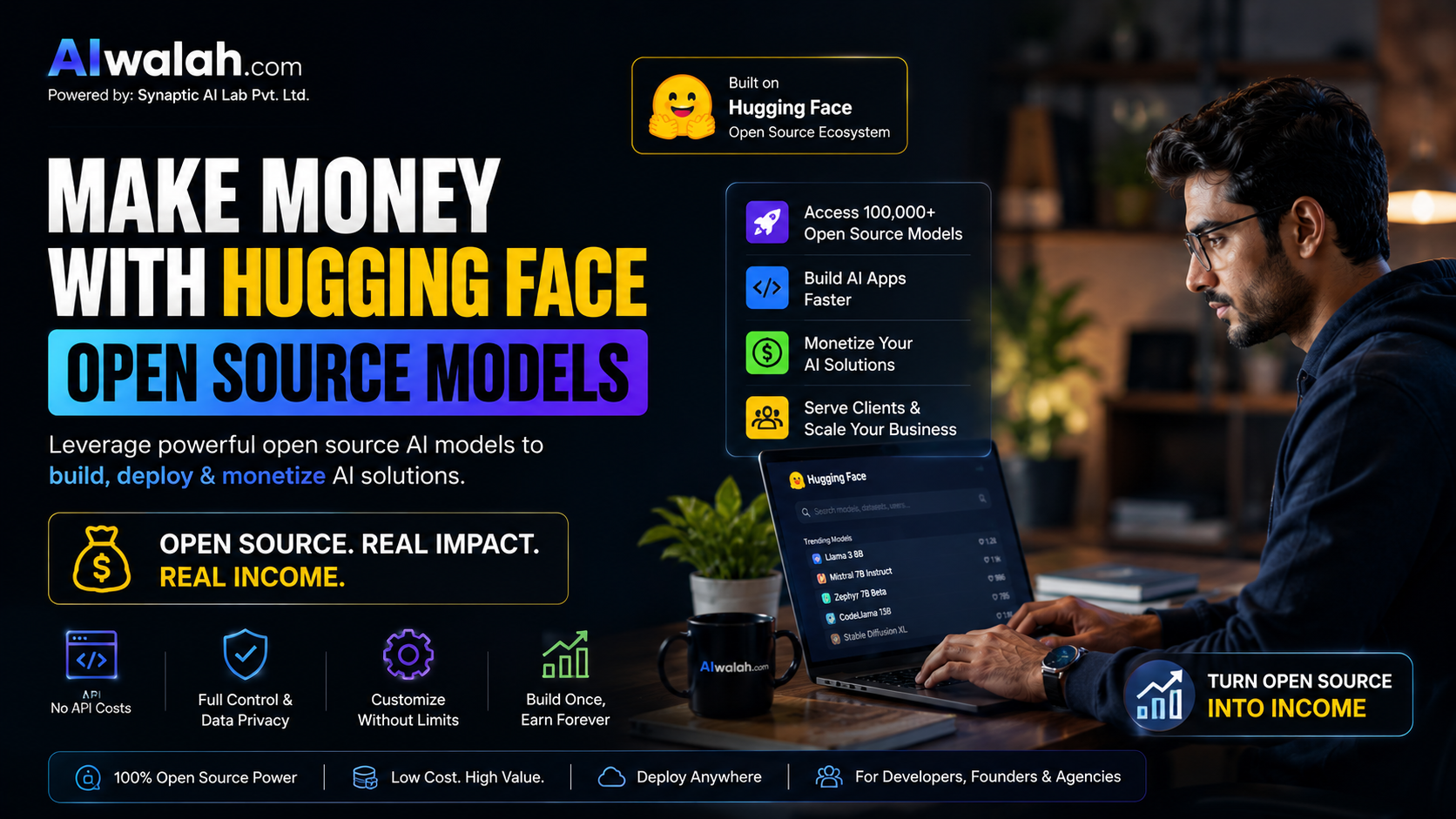 Make Money with Hugging Face Open Source Models
