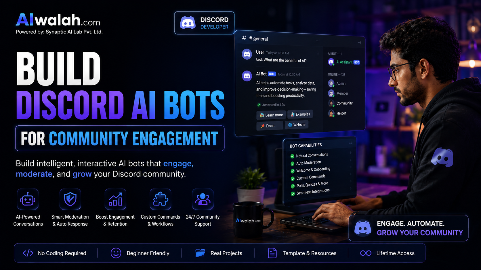 Build Discord AI Bots for Community Engagement