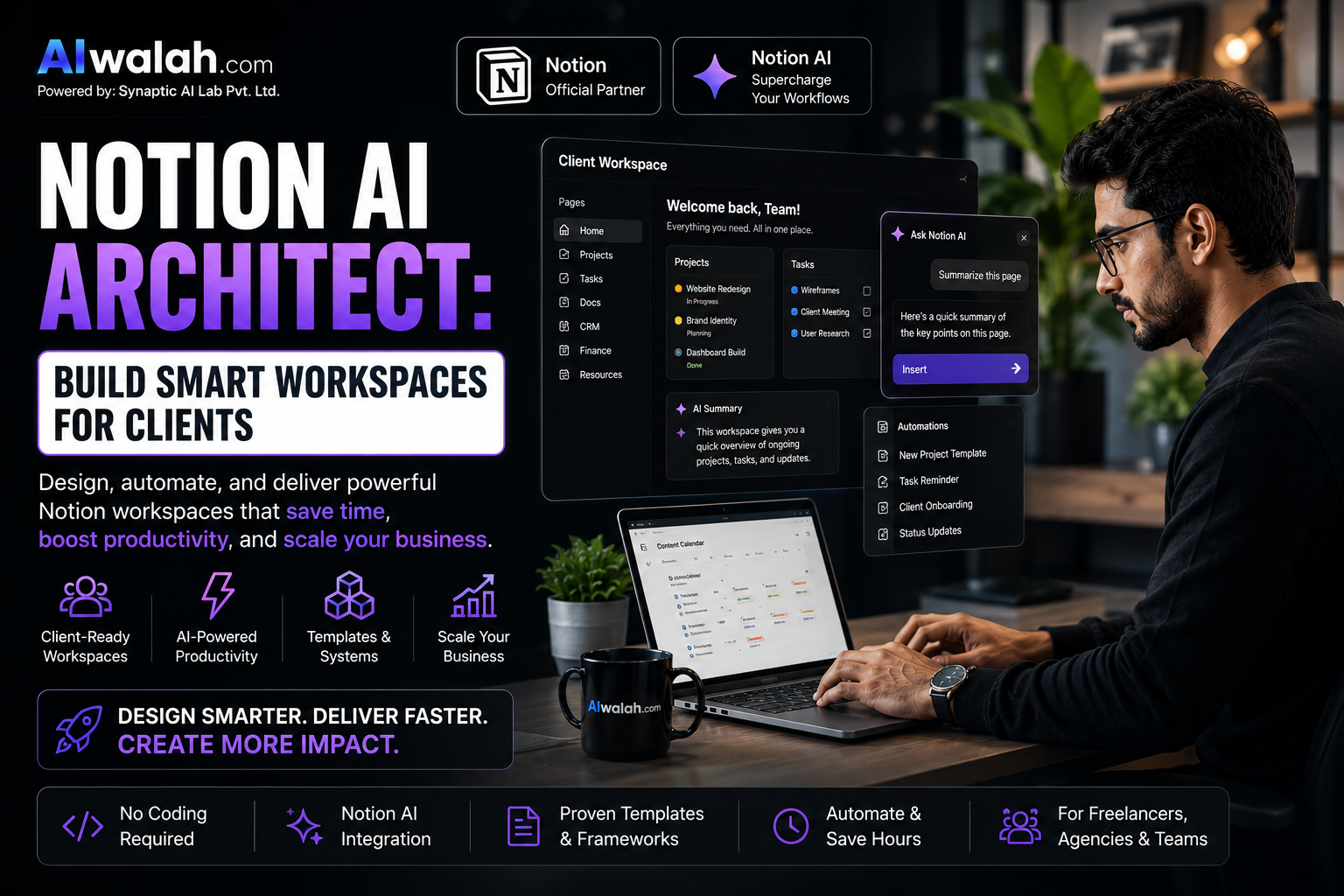 Notion AI Architect: Build Smart Workspaces for Clients