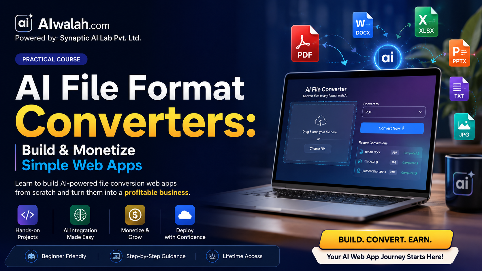 AI File Format Converters: Build & Monetize Simple Web Apps