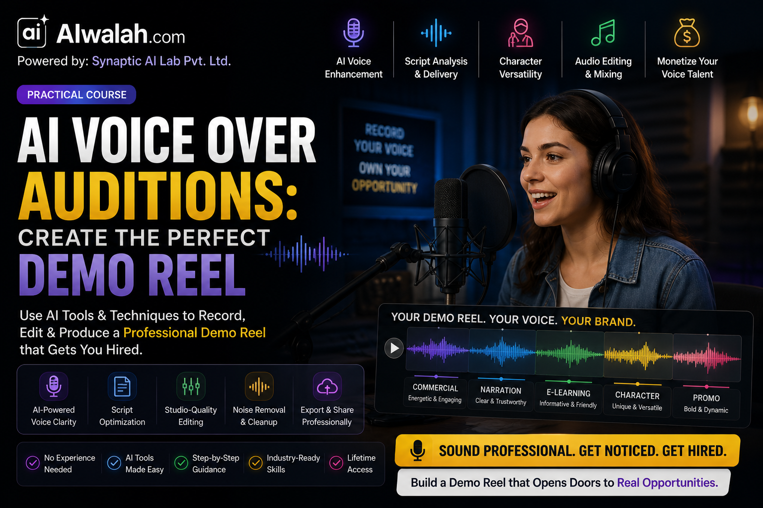 AI Voice Over Auditions: Create the Perfect Demo Reel