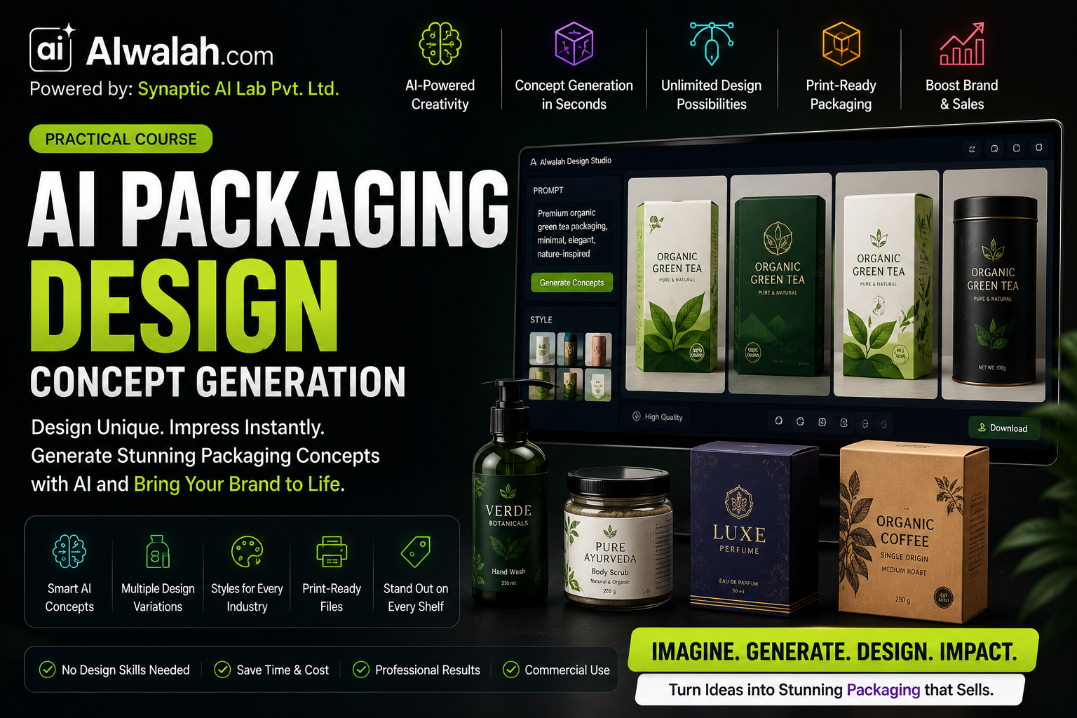 AI Packaging Design Concept Generation
