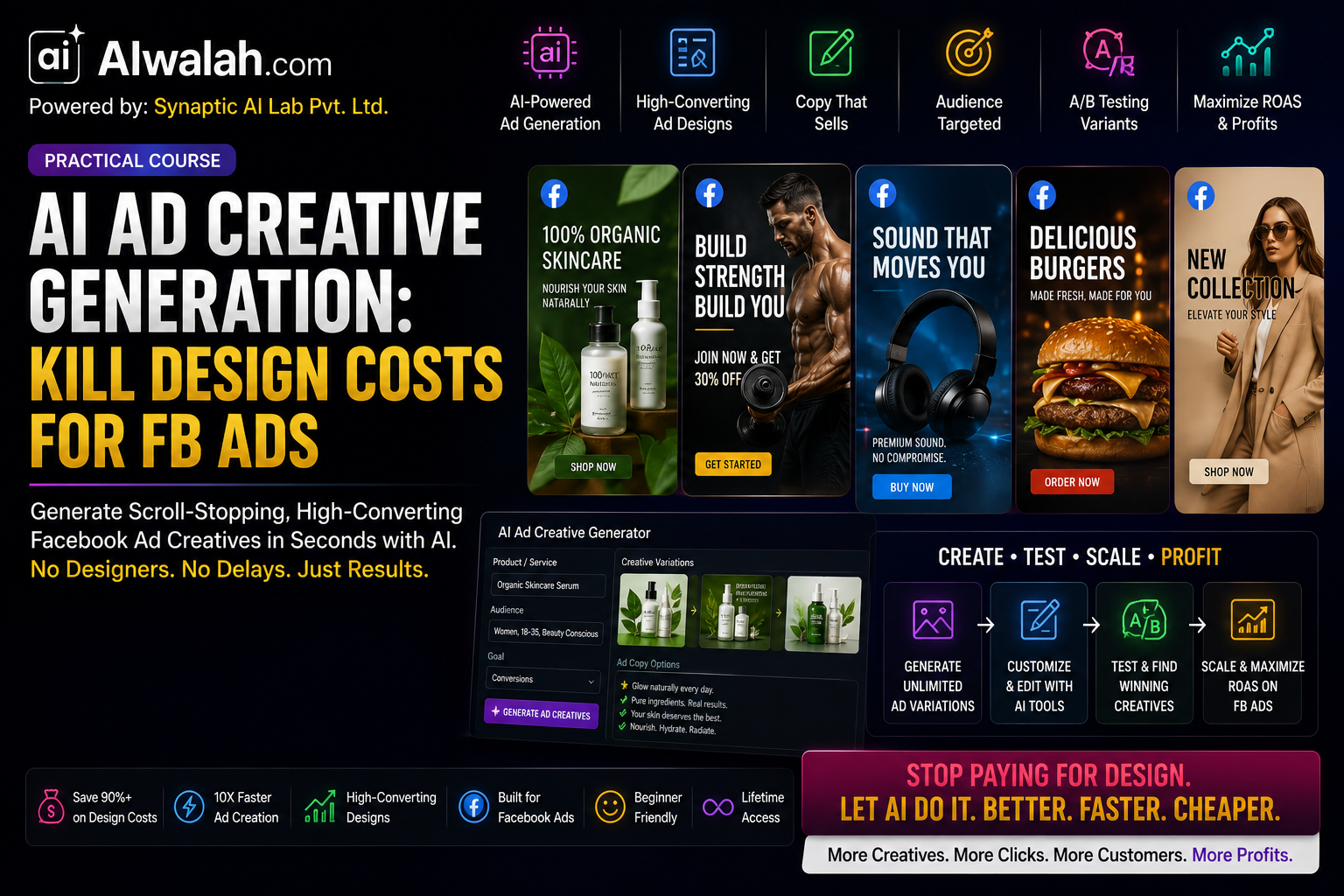 AI Ad Creative Generation: Kill Design Costs for FB Ads