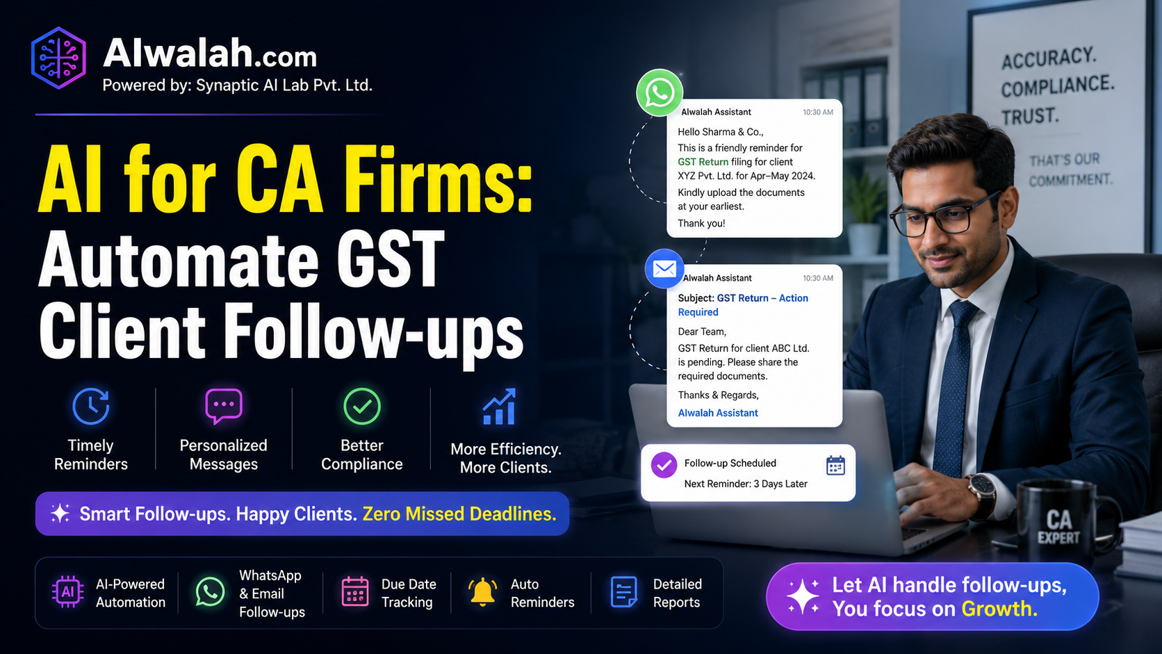 AI for CA Firms: Automate GST Client Follow-ups